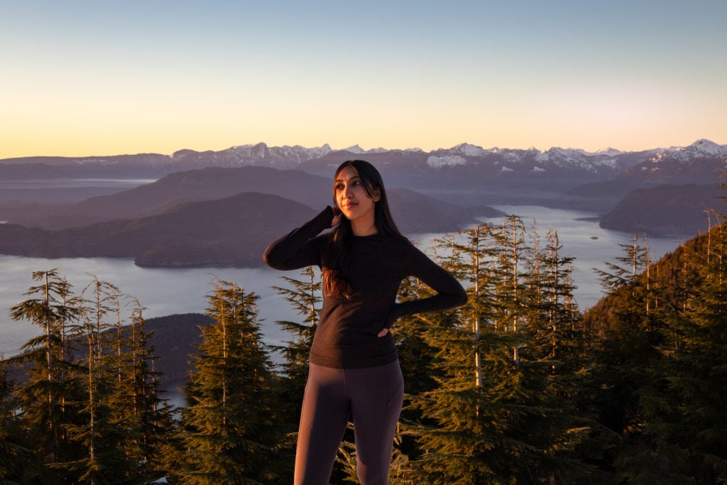 Bowen lookout on Cypress Mountain is one of my favorite easy hikes near Vancouver.